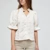 Minus Femme BERGITTA Blouse Broken White -SOLDES D'ÉTÉ - Minus Fashion ddbe24133db64b53975139efb5f89f09