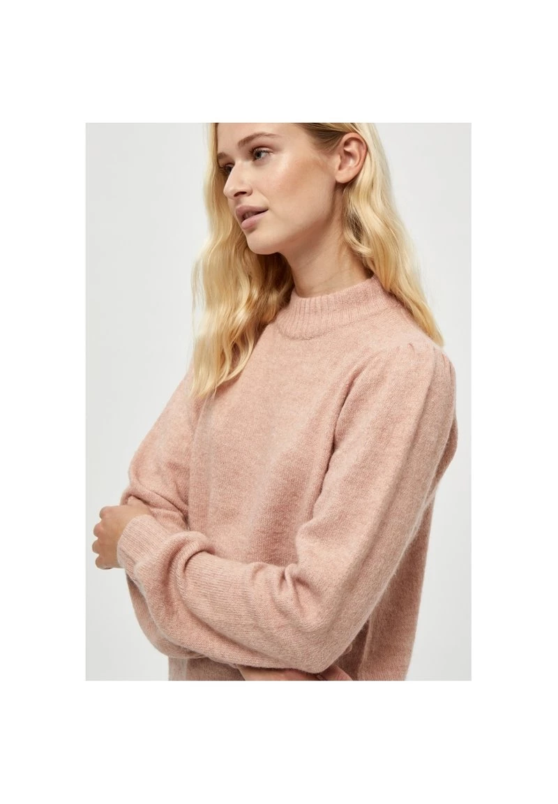 Minus ANGIE Pullover Pale Rose Melange Femme 5 Minus ANGIE Pullover Pale Rose Melange Femme – Image 3