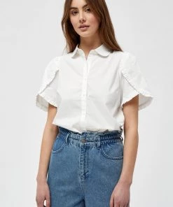 Minus Femme Chemisier Cloud Dancer