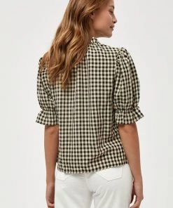 Minus ROKA Chemisier Sand Checked Femme 8 Minus ROKA Chemisier Sand Checked Femme -SOLDES D'ÉTÉ - Minus Fashion dedfdba7b10f43df96e4bc55a1f920f2