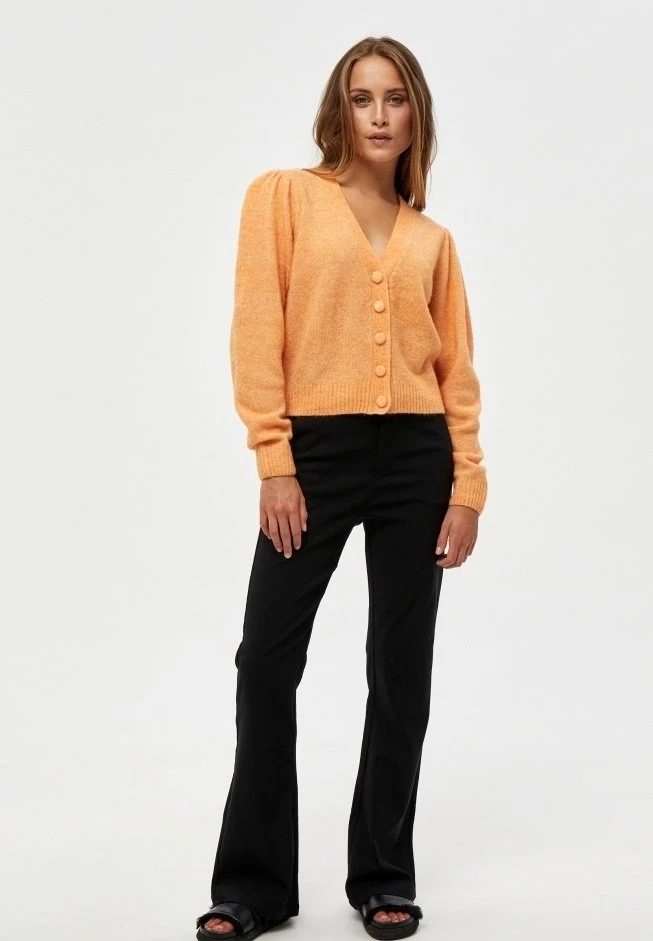 Minus Femme Gilet Apricot Tan Melange 4 Minus Femme Gilet Apricot Tan Melange – Image 2