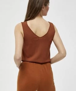 Minus Femme Débardeur Burned Hazel -SOLDES D'ÉTÉ - Minus Fashion e00337b0e6e64cd0b1cfbe0f892e39cb