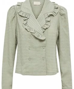 Minus Blouse Green Sand Checked Femme 12 Minus Blouse Green Sand Checked Femme -SOLDES D'ÉTÉ - Minus Fashion e1019c9352924aeaa5b554de4935ff29