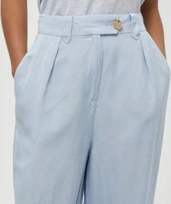 Minus MARLY Pantalon Classique Ibiza Blue Femme 10 Minus MARLY Pantalon Classique Ibiza Blue Femme -SOLDES D'ÉTÉ - Minus Fashion e1f7a6cc711244f0abeefe0591c4fe12