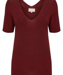 Minus BEX T Shirt Basique Berry Red Femme 11 Minus BEX T Shirt Basique Berry Red Femme -SOLDES D'ÉTÉ - Minus Fashion e320ff7a60de40a7af99096a12a55d74