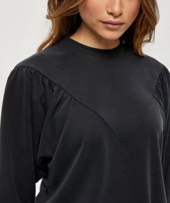 Minus SANDY LONG SLEEVE TEE T Shirt à Manches Longues Black Femme 10 Minus SANDY LONG SLEEVE TEE T Shirt à Manches Longues Black Femme -SOLDES D'ÉTÉ - Minus Fashion e3738c6ed5514ddaac570e8360578df8