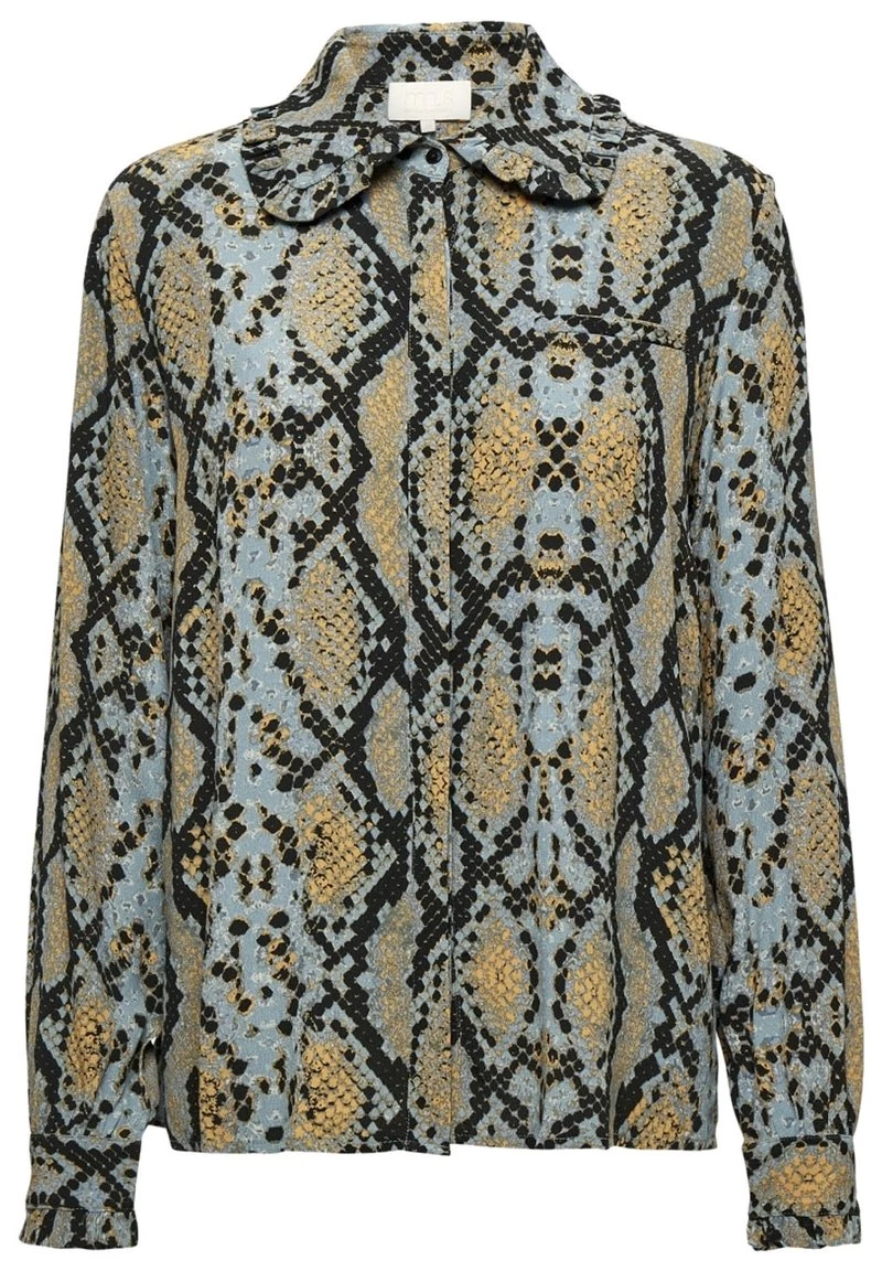 Minus Femme ALYX Chemisier Misty Blue Snake Print 7 Minus Femme ALYX Chemisier Misty Blue Snake Print – Image 5