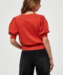 Minus Femme LIVA T Shirt Basique Lipstick Red -SOLDES D'ÉTÉ - Minus Fashion e3ed658a78ea48a8b2cf4f85503494bf