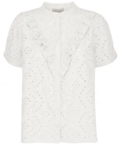 Minus Femme IDALIA Chemisier Cloud Dancer -SOLDES D'ÉTÉ - Minus Fashion e4640a193fbe4c308a63bab3191554de