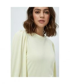 Minus Femme JOHANNA 3/4 SLEEVE Pullover Lemon Sorbet -SOLDES D'ÉTÉ - Minus Fashion e522d9205c054513b9aeef30ade0f47e
