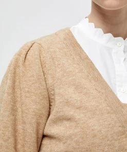 Minus Femme MARY Gilet Light Leather Brown Melange 10 Minus Femme MARY Gilet Light Leather Brown Melange -SOLDES D'ÉTÉ - Minus Fashion e5c826ce99594683bd145eeb75180278