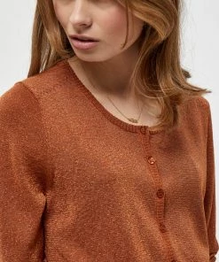 Minus NEW LAURA Gilet Burned Hazel Lurex Femme 9 Minus NEW LAURA Gilet Burned Hazel Lurex Femme -SOLDES D'ÉTÉ - Minus Fashion e695bff605d7462fb79a3aedd5f0d6da