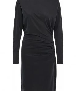 Minus MALINA Robe Fourreau Black Femme -SOLDES D'ÉTÉ - Minus Fashion e6f0aaf11c6b40729aed37c84f14f48e