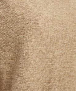 Minus CECELINE Pullover Light Leather Brown Melange Femme -SOLDES D'ÉTÉ - Minus Fashion e747da81083643fb9fb30364d0bb58b7