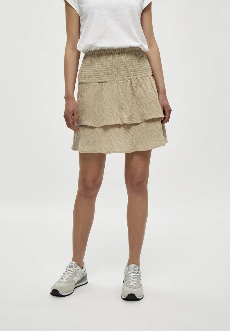 Minus LOVI Jupe Trapèze Sand Femme 3 Minus LOVI Jupe Trapèze Sand Femme