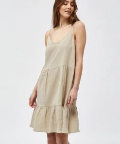 Minus Femme LOVI Robe De Jour Sand