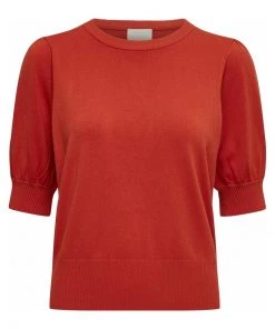 Minus Femme LIVA T Shirt Basique Lipstick Red -SOLDES D'ÉTÉ - Minus Fashion e88e370ec3a042308f8f2d0bf6c4393c