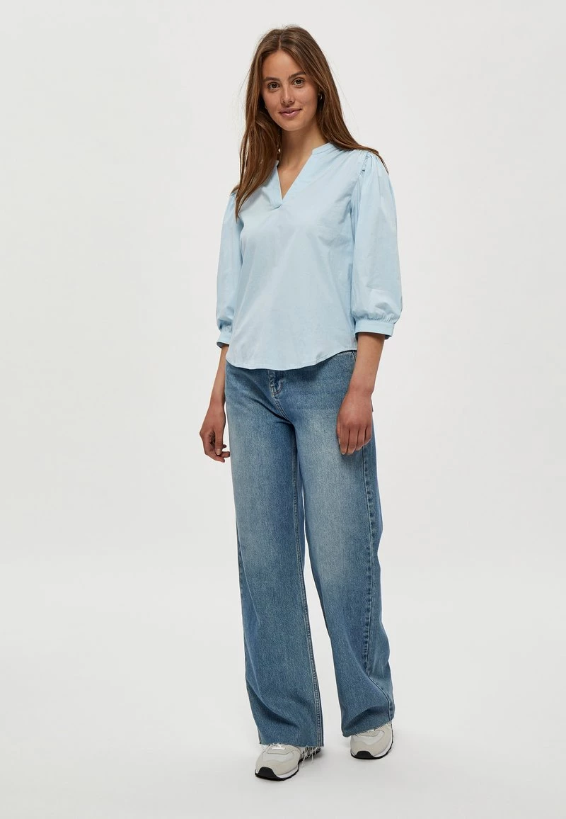 Minus KIRA Blouse Powder Blue Femme 4 Minus KIRA Blouse Powder Blue Femme – Image 2