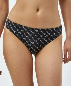 Minus Femme NABINA Bas De Bikini Black Logo Print -SOLDES D'ÉTÉ - Minus Fashion e9e72e2b49ac472fac7a923a9773d29f