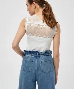 Minus VANESSA Blouse Broken White Femme -SOLDES D'ÉTÉ - Minus Fashion eb49915247374b2f8e1814325991aca8