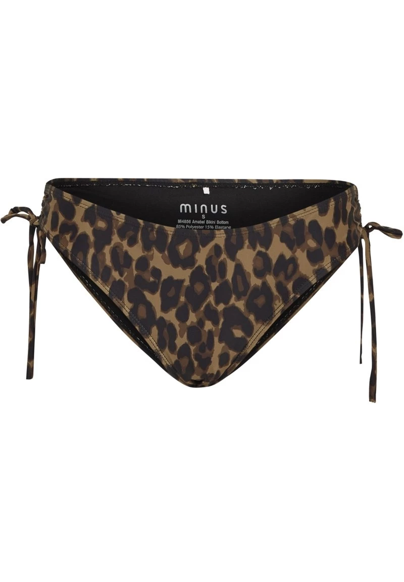 Minus AMABEL Bas De Bikini Brown Leo Print Femme 8 Minus AMABEL Bas De Bikini Brown Leo Print Femme – Image 6