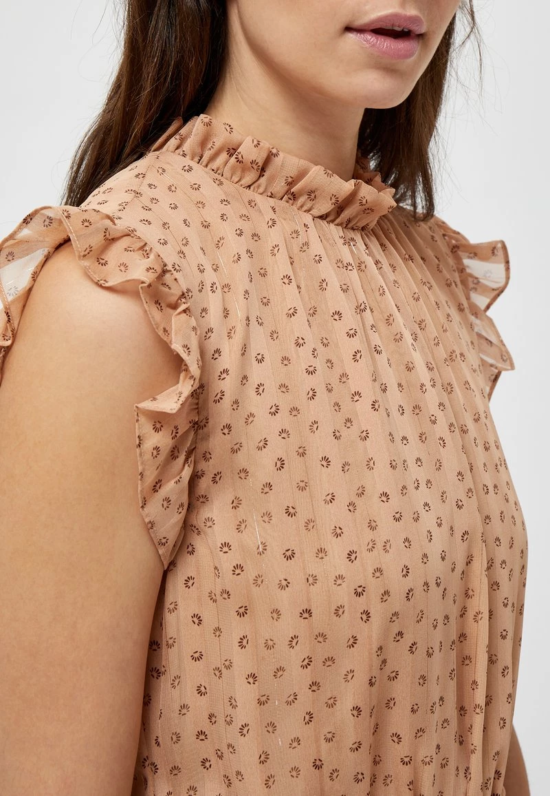 Minus SOUL Robe De Jour Tropical Peach Stripe Femme 6 Minus SOUL Robe De Jour Tropical Peach Stripe Femme – Image 4