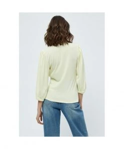 Minus Femme JOHANNA 3/4 SLEEVE Pullover Lemon Sorbet -SOLDES D'ÉTÉ - Minus Fashion ef040b6fa9b14fa08250f4265f877359