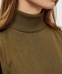 Minus Femme RAKA Débardeur Dark Olive Melange -SOLDES D'ÉTÉ - Minus Fashion ef2e451f803c4261a9ca9fcbae8bb0df