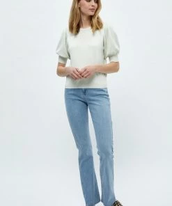 Minus LIVA T Shirt Basique Frosted Mint Femme -SOLDES D'ÉTÉ - Minus Fashion ef71647a381a4a64838fa61ff7f06e13