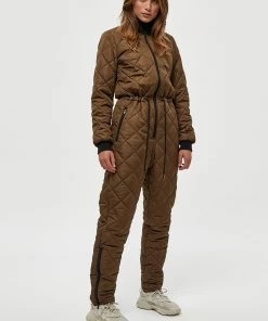 Minus Femme LULLU Combinaison Crocodile Green