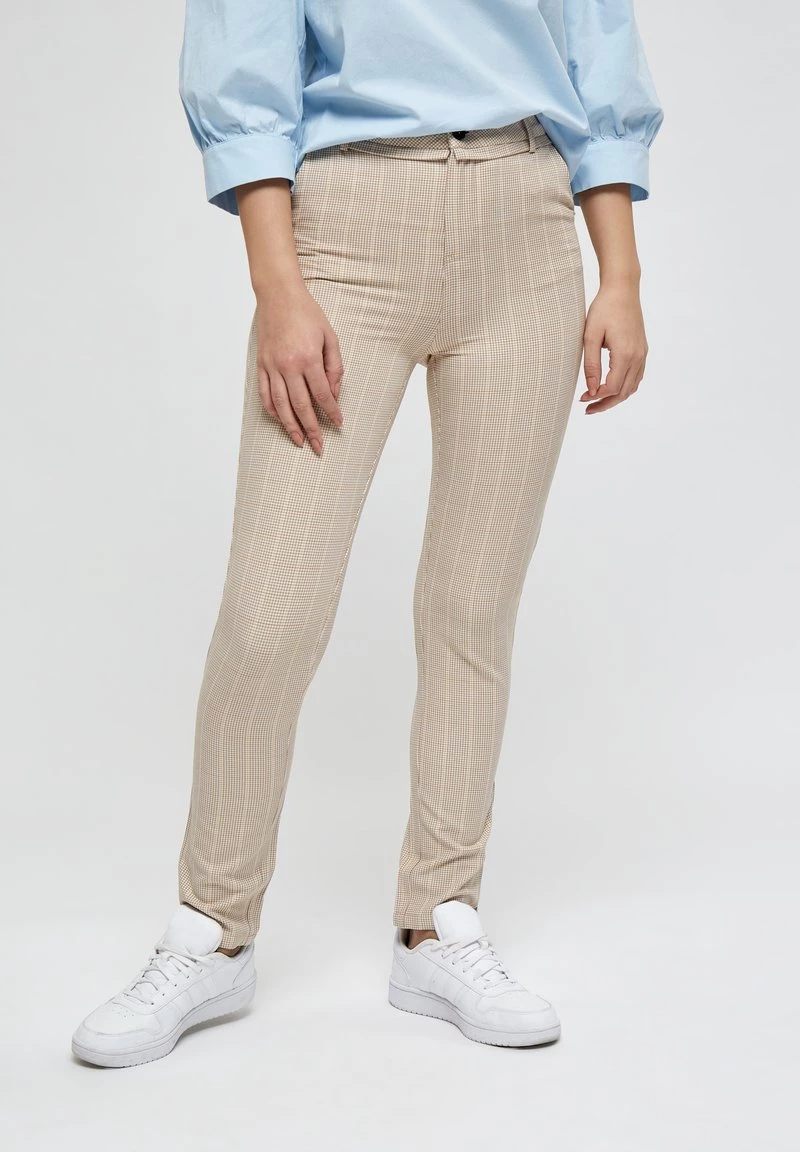 Minus Femme Chino Walnut Checked 3 Minus Femme Chino Walnut Checked