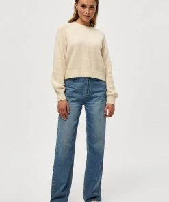 Minus Femme Pullover Beige -SOLDES D'ÉTÉ - Minus Fashion f0cdc7082da1495eb4a9c3f5020e8076