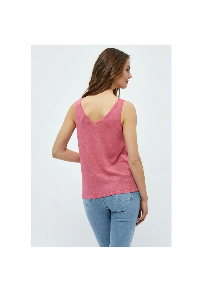 Minus CARLI Débardeur Pink Flamingo Lurex Femme 5 Minus CARLI Débardeur Pink Flamingo Lurex Femme – Image 3