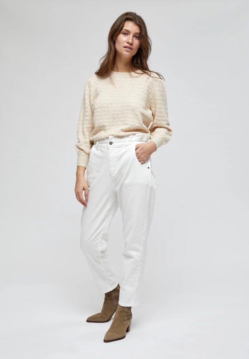 Minus DIANA Pullover Sand Melange Femme 4 Minus DIANA Pullover Sand Melange Femme – Image 2