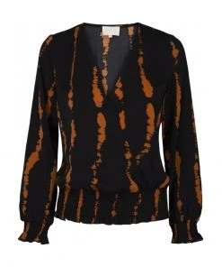 Minus Blouse Brown Sugar Tie Dye Print Femme -SOLDES D'ÉTÉ - Minus Fashion f2a195cd60944e989201cebd89e6147a