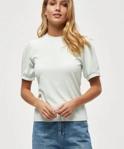 Minus Femme JOHANNA T Shirt Basique Frosted Mint