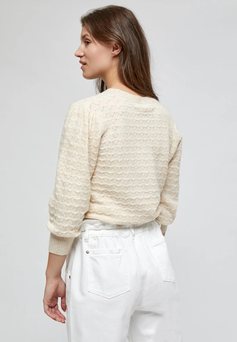 Minus DIANA Pullover Sand Melange Femme 5 Minus DIANA Pullover Sand Melange Femme – Image 3