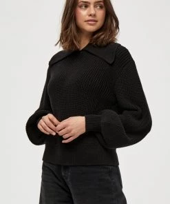 Minus MILU Pullover Black Femme