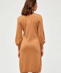 Minus Robe Pull Almond Melange Femme -SOLDES D'ÉTÉ - Minus Fashion f40b737fb38a4f24a16c180cc4d2bc01