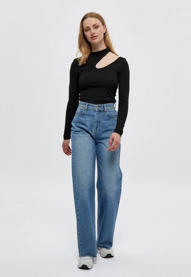 Minus CHRISTA LS TEE T Shirt à Manches Longues Black Femme 4 Minus CHRISTA LS TEE T Shirt à Manches Longues Black Femme – Image 2