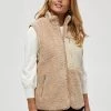 Minus Femme MAGGIE Veste Sans Manches Sand