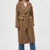 Minus AVITA Manteau Classique Rustic Brown Checked Femme -SOLDES D'ÉTÉ - Minus Fashion f7328edd35f04abab9d6173076388a52