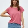 Minus Femme CARLINA T Shirt Basique Pink Flamingo Lurex 2 Minus Femme CARLINA T Shirt Basique Pink Flamingo Lurex -SOLDES D'ÉTÉ - Minus Fashion f8aa18120d10476ab7a24c3b2338b049