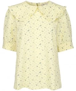 Minus Femme EMMA Blouse Corn Butter Flower Print -SOLDES D'ÉTÉ - Minus Fashion f909abb069a742d9b997e3d3ffcc42dc