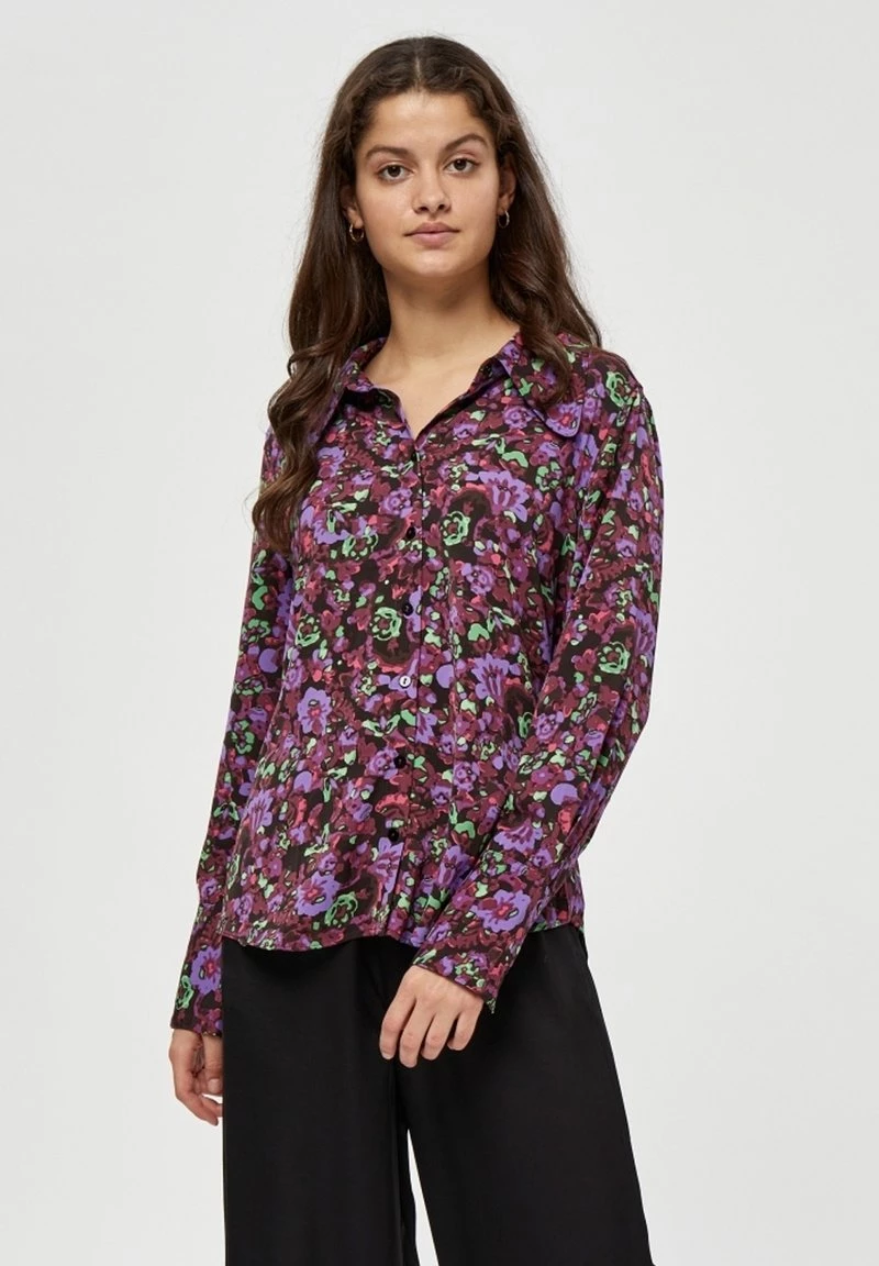 Minus Femme SADIA Chemisier Rasberry Bloom Print 3 Minus Femme SADIA Chemisier Rasberry Bloom Print