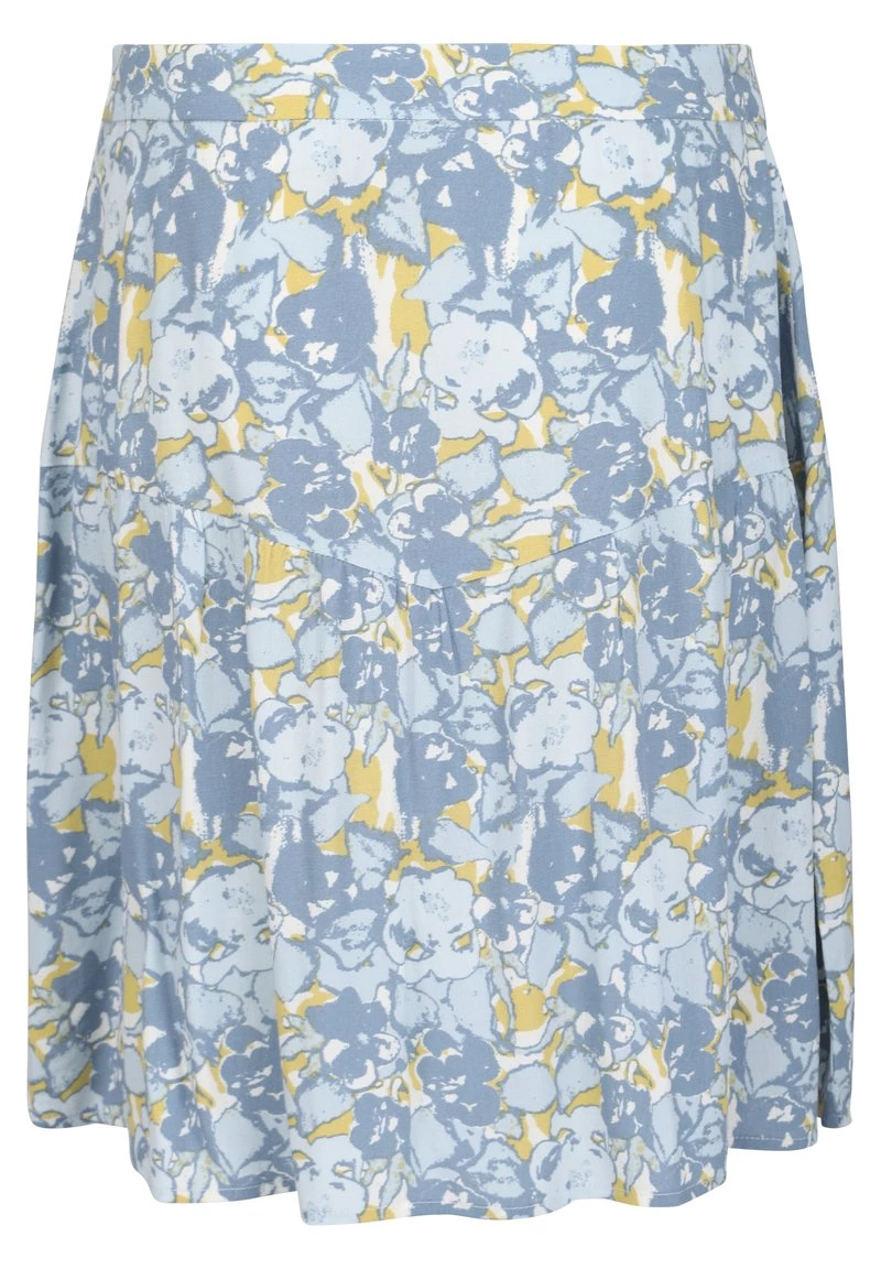 Minus SARANA Jupe Trapèze Blue Heaven Print Femme 7 Minus SARANA Jupe Trapèze Blue Heaven Print Femme – Image 5