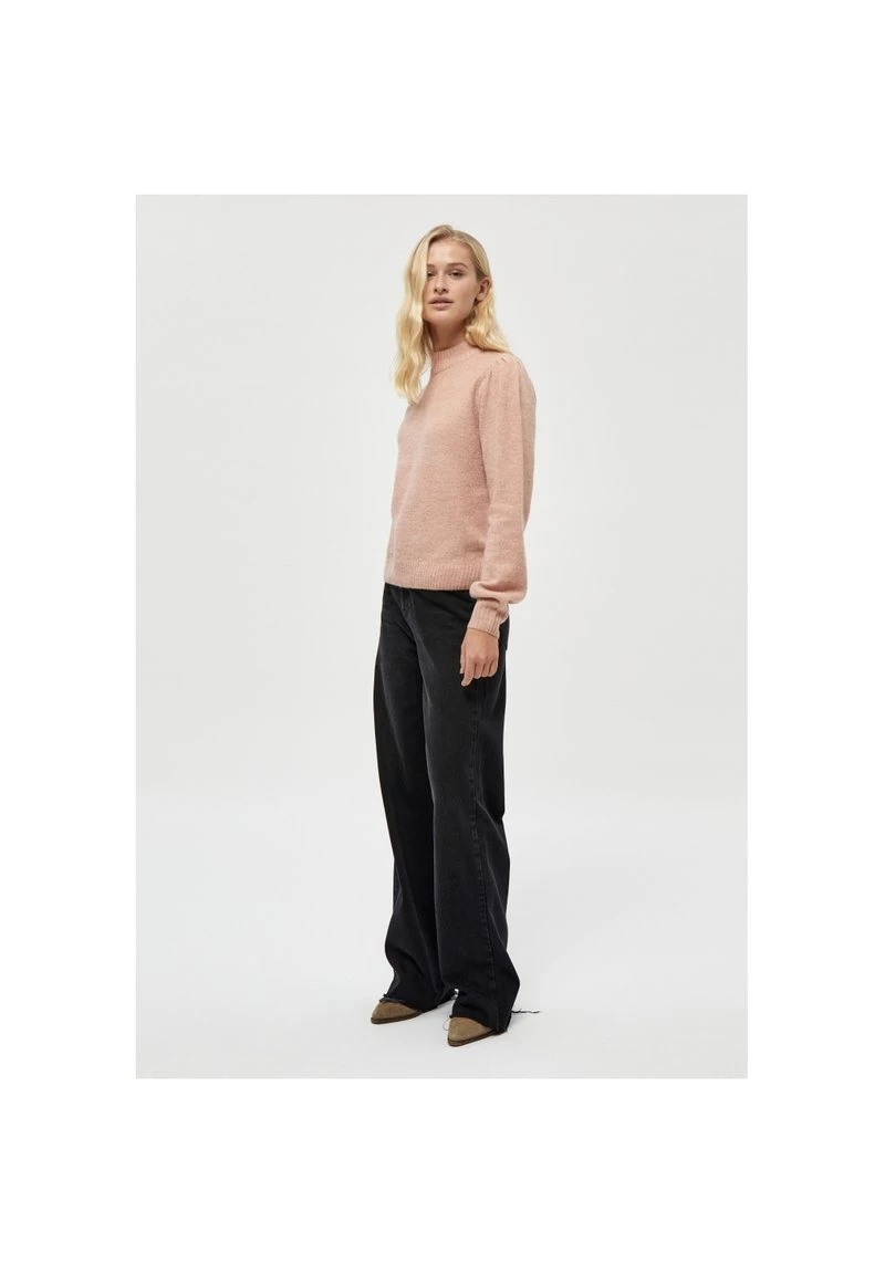 Minus ANGIE Pullover Pale Rose Melange Femme 6 Minus ANGIE Pullover Pale Rose Melange Femme – Image 4