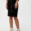Minus MARANOLA Jupe Crayon Black Femme -SOLDES D'ÉTÉ - Minus Fashion fac2ef0f399d4c529e49d5384fa65c34