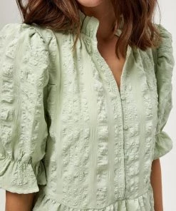 Minus Femme BERGITTA Robe De Jour Frosted Mint -SOLDES D'ÉTÉ - Minus Fashion fb5367ef75b14f75b3e177c3efa4b32a