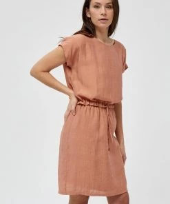 Minus Femme CAJSA Robe De Jour Tropical Peach